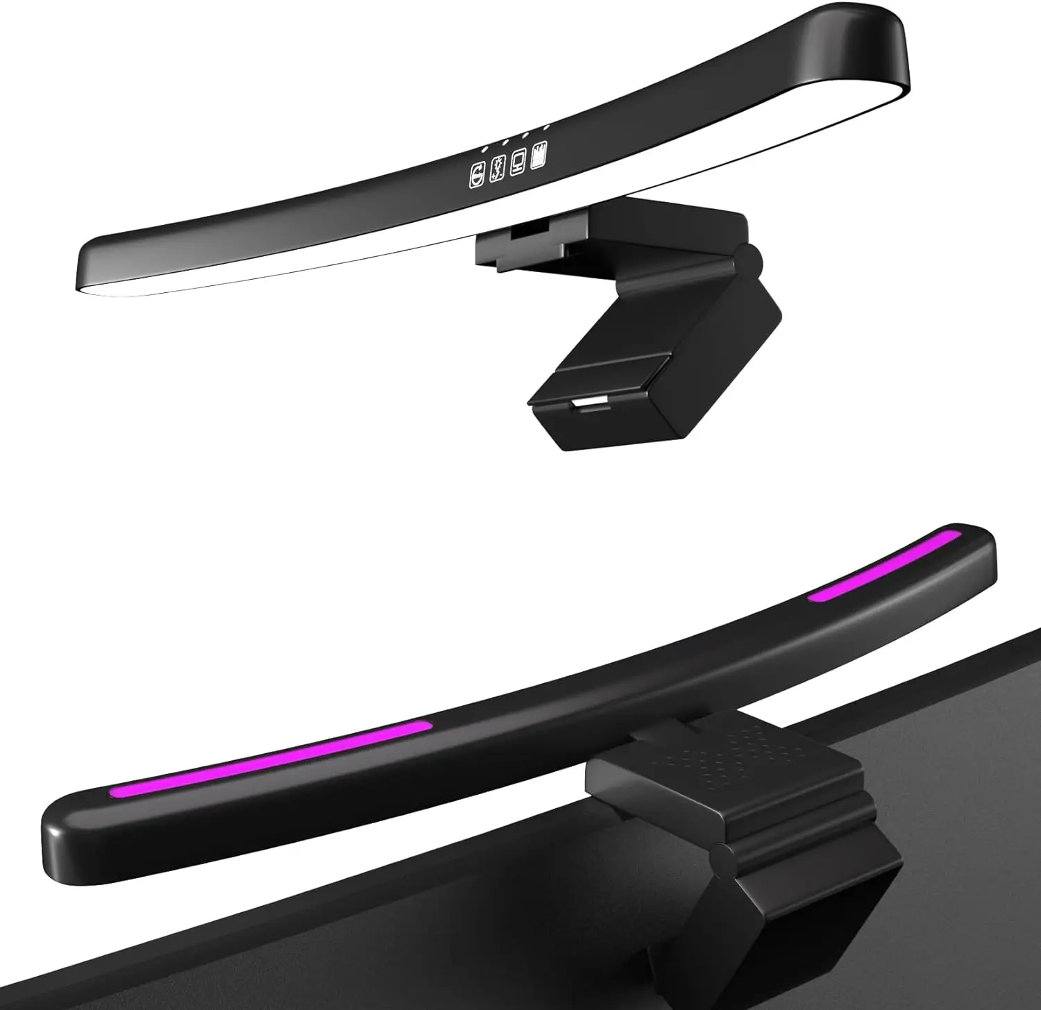 Gaming Monitor Curved - Lampu Monitor Melengkung dengan Lampu Latar