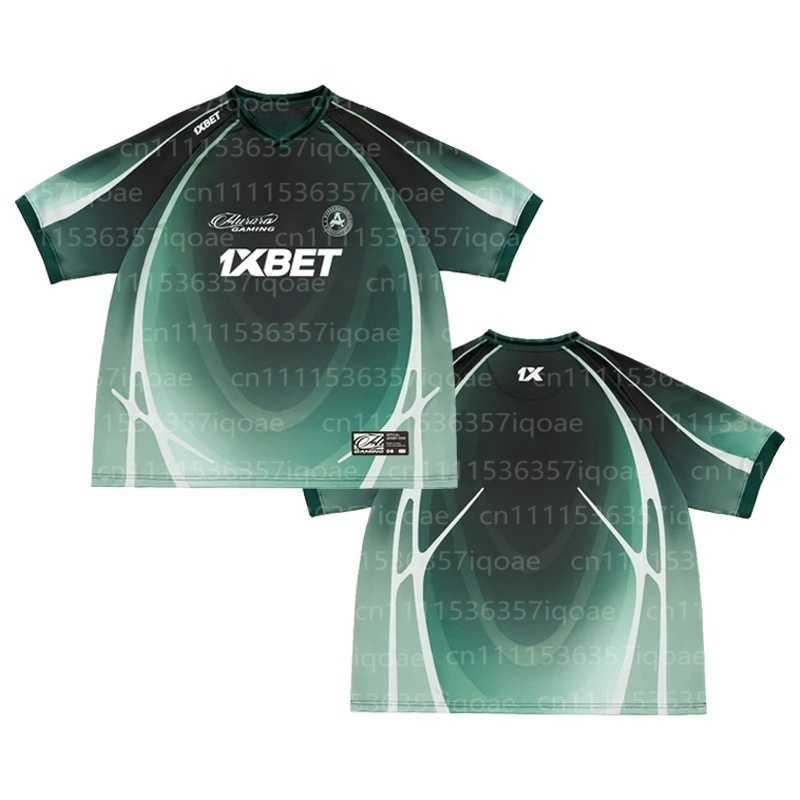 Esports Gaming T Shirt - Seragam Musim Panas Klub E-sports Aurora
