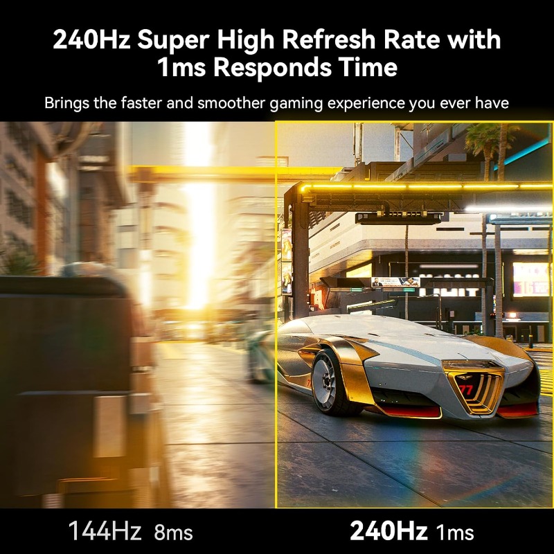 Gaming Monitor Curved - Monitor Gaming Lengkung 32 Inci 240Hz,