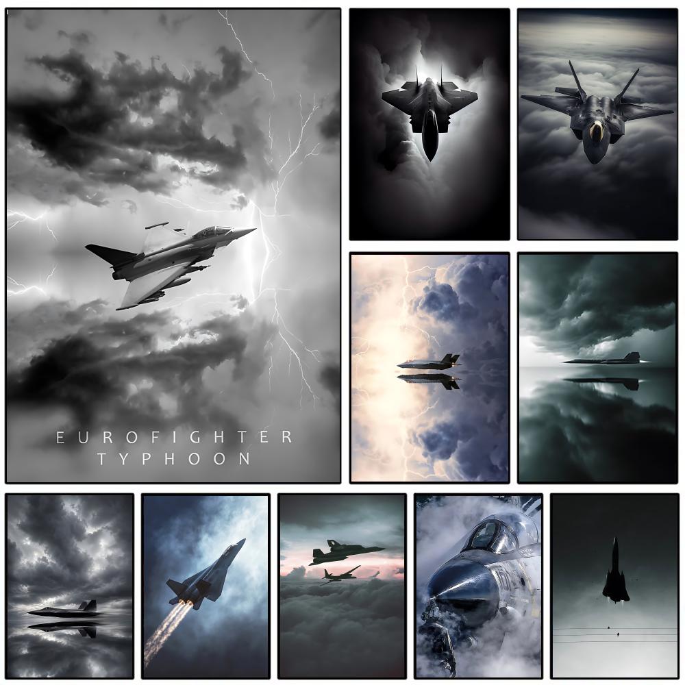 Esports Gaming Lounge - Poster Jet Tempur Keren Poster Dinding