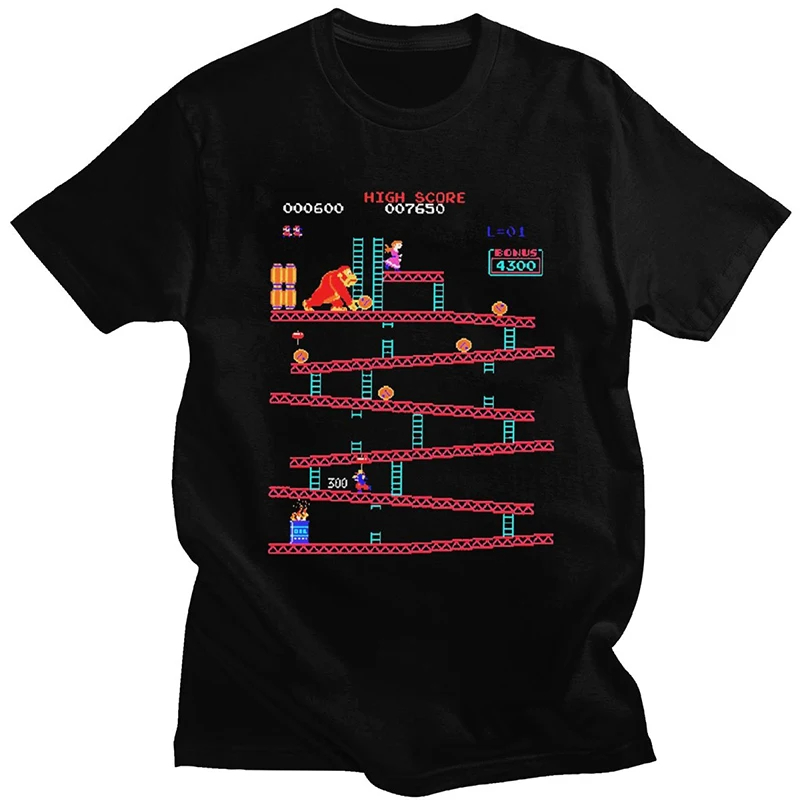 Esports Gaming T Shirt - Kaus keledai Kong Lucu kaus kolase