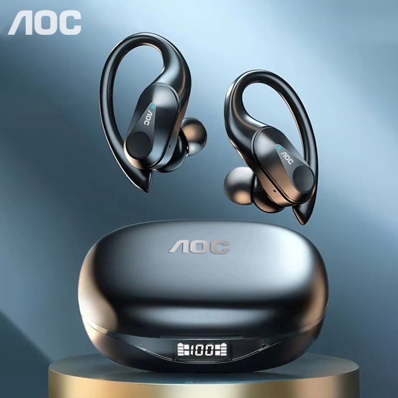 Video Gaming & Esports Usd Acc - Pilihan AOC Headset Olahraga Nirkabel Bluetooth