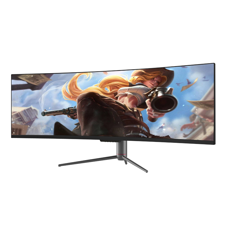 Gaming Monitor Curved - Monitor Gaming Ultrawide Lengkung 49-Inci dengan