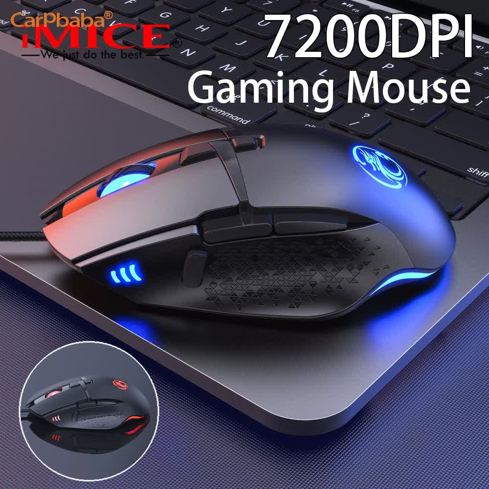 Esports Gaming Phone - A2T91 Mouse Gaming Portabel Berkabel 7200DPI