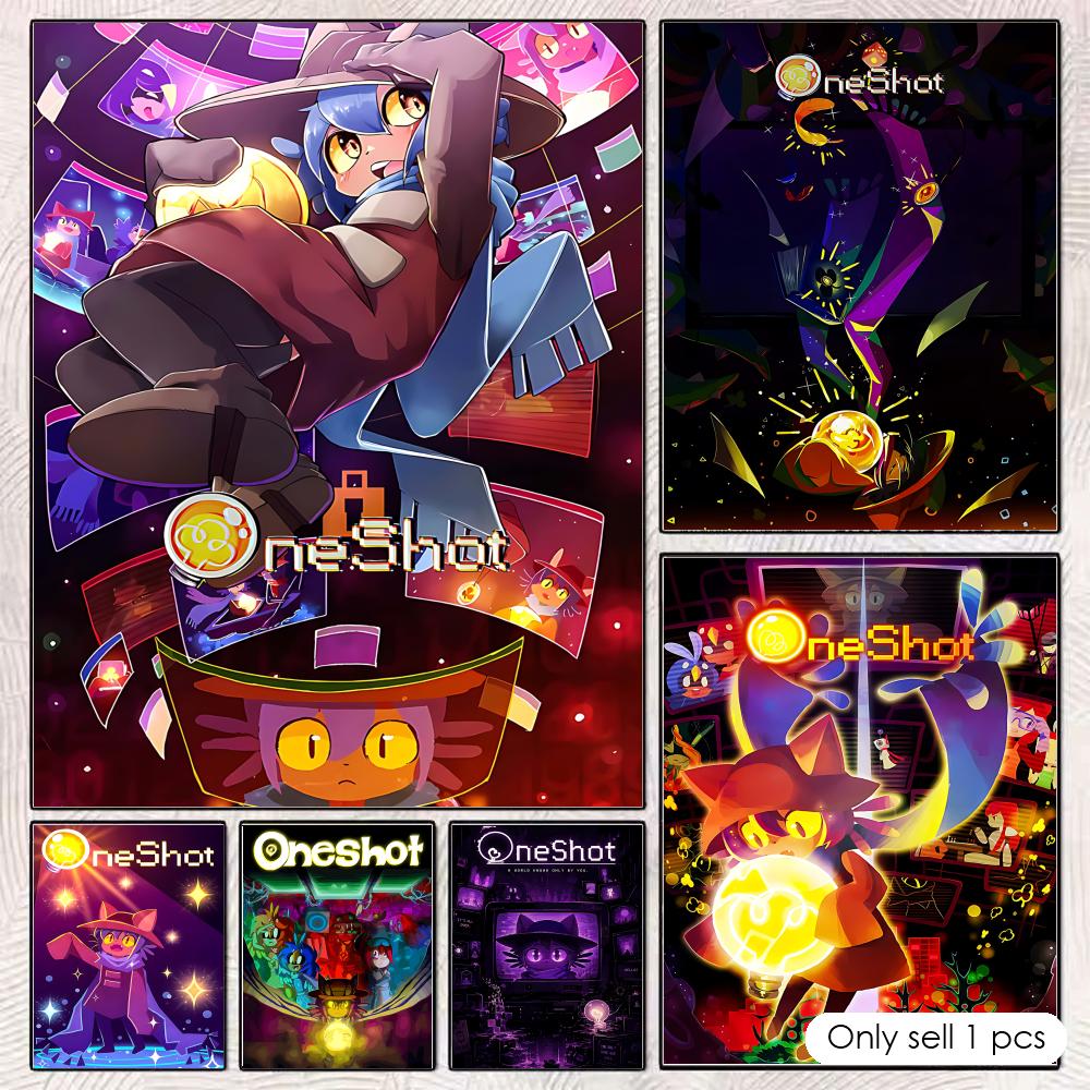 Esports Gaming Lounge - Poster Seni Dinding Game Puzzle O-OneShotS
