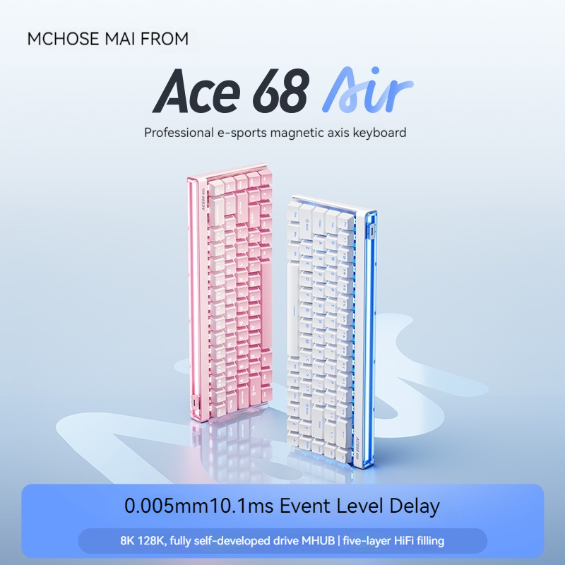 Esports In Gaming - Keyboard Mekanik Mchose Ace68 Air Magnetic