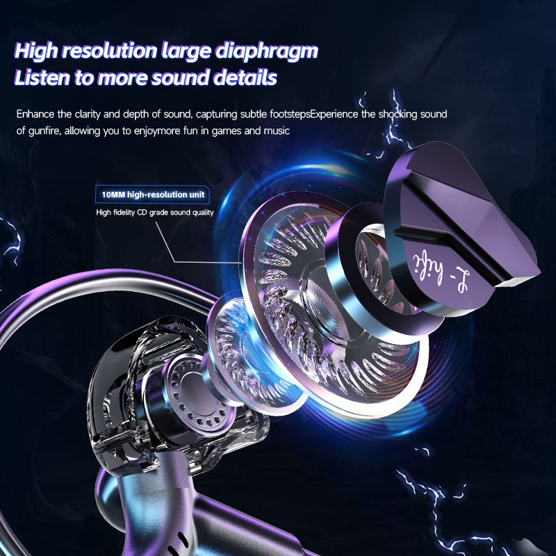 Headset game e-sports 7.1, hea - Esports Gaming Phone ulasan dan harga