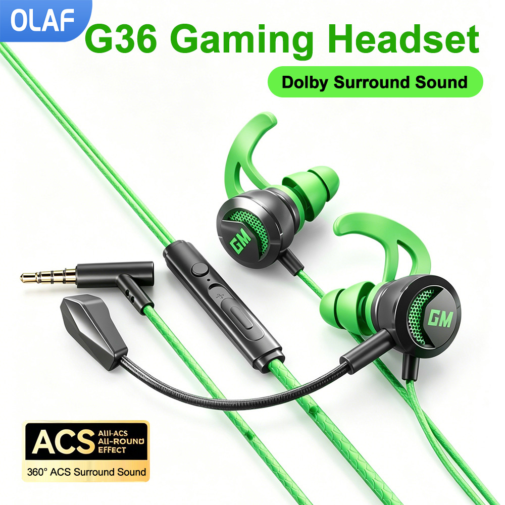 Headphone Berkabel Tipe C/3.5M - Esports Gaming Phone ulasan dan harga