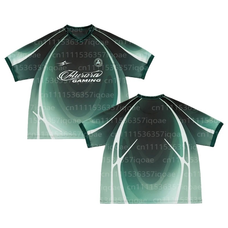Seragam Musim Panas Klub E-spo - Esports Gaming T Shirt ulasan dan harga