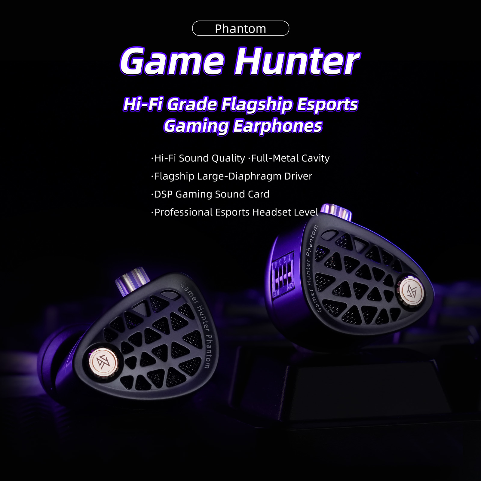KZ Phantom HiFi Grade Flagship - Esports Gaming Phone ulasan dan harga