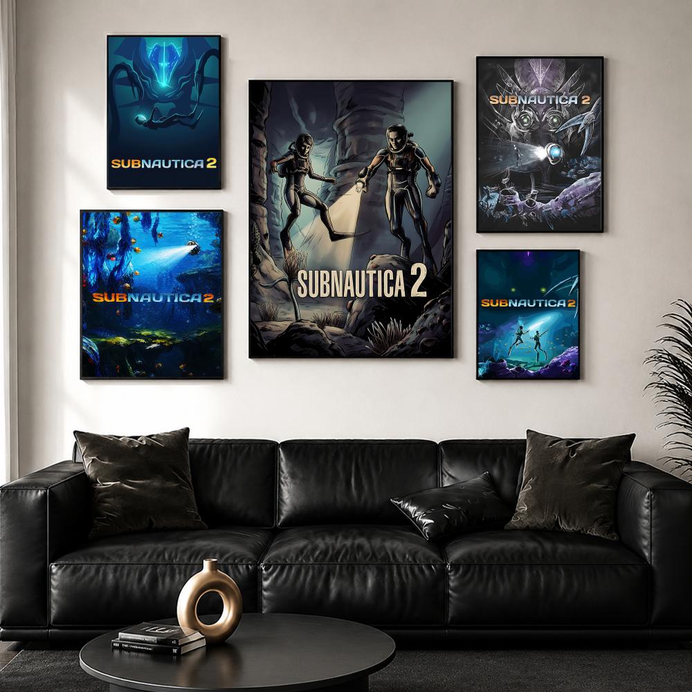 S-SubnauticaS 2 Poster HD Deko - Esports Gaming Lounge ulasan dan harga
