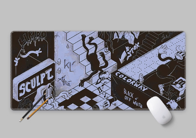 Alas Mouse Edisi Meja Tabung K - Esports Gaming Youtube ulasan dan harga