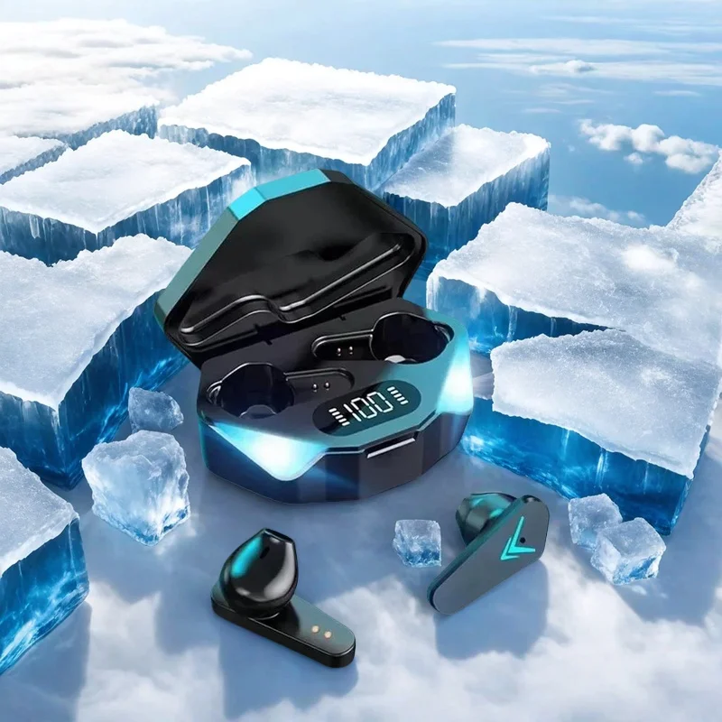 Earphone Bluetooth TWS Baru He - Esports Gaming Phone ulasan dan harga