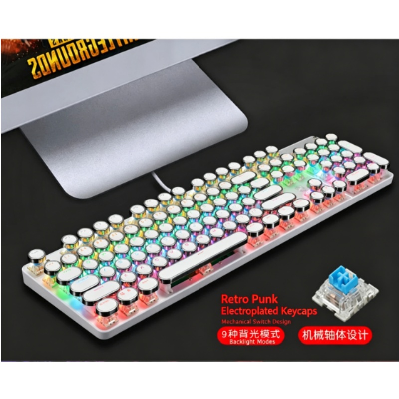 HJK920 Steam Punk Mechanical W - Esports Gaming Lounge ulasan dan harga