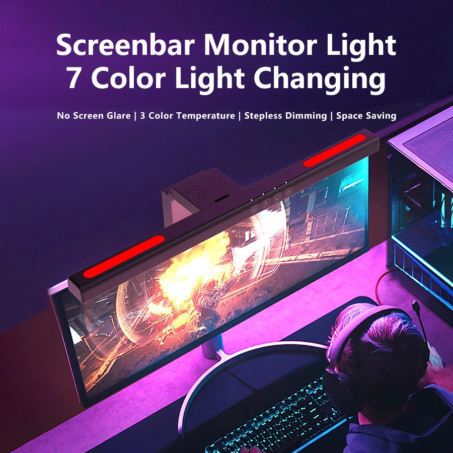 Lampu Gantung Layar Peredupan  - Gaming Monitor Curved ulasan dan harga