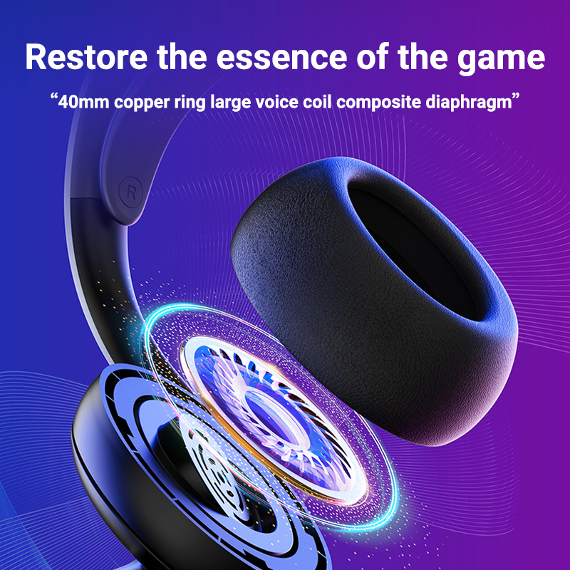 Headset Gaming 2.4G Wireless/W - Esports Gaming Phone ulasan dan harga