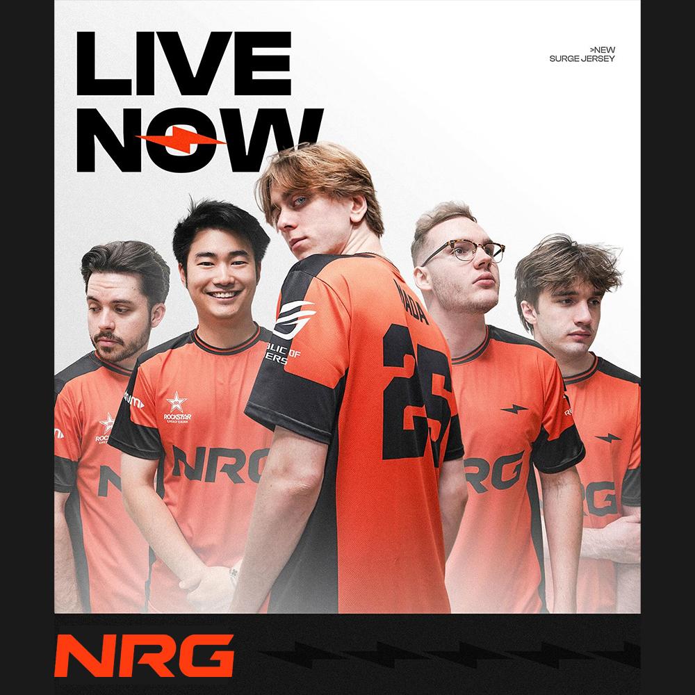 Jersey Esports NRG 2025 Valora - Esports Gaming T Shirt ulasan dan harga