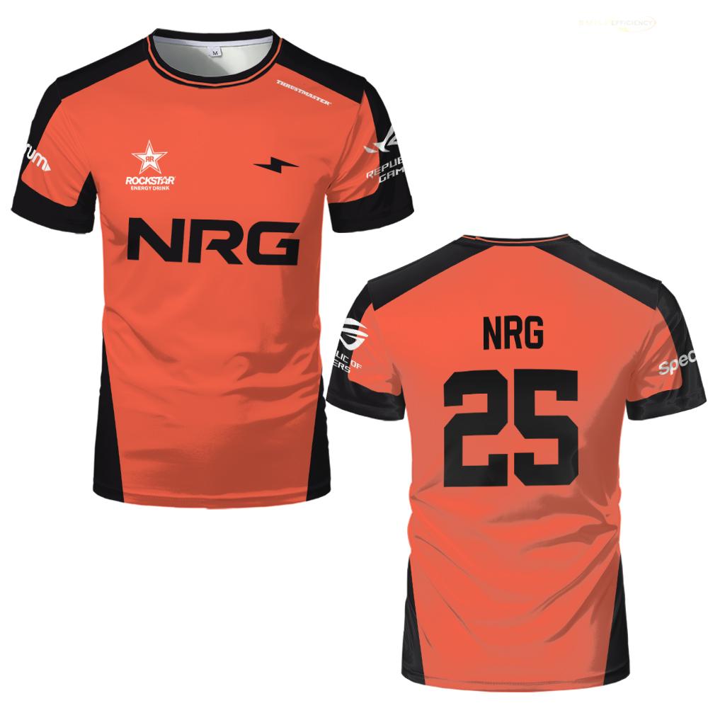 Jersey Esports NRG 2025 Valora - Esports Gaming T Shirt ulasan dan harga