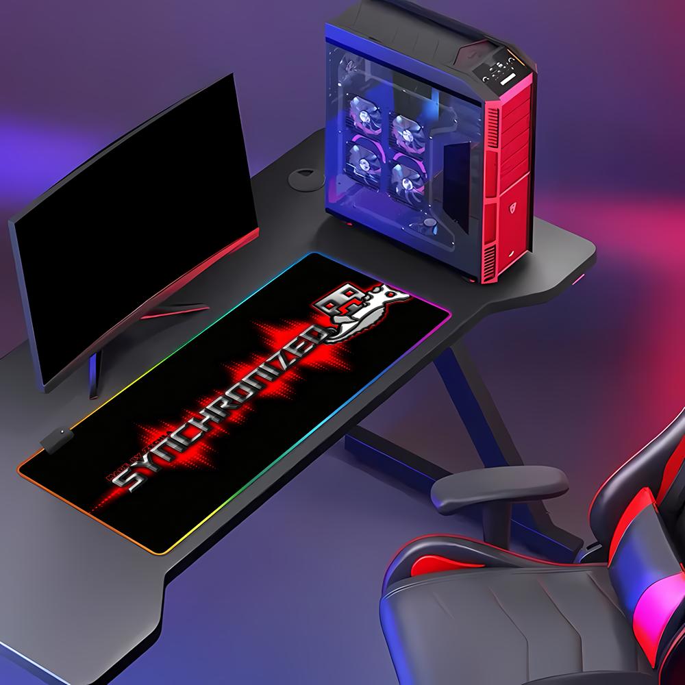 RGB E-sports Cool Mouse Pad Ge - Esports Gaming Laptop ulasan dan harga