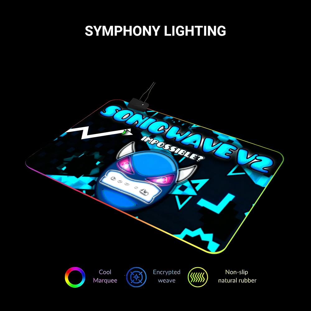 RGB E-sports Cool Mouse Pad Ge - Esports Gaming Laptop ulasan dan harga