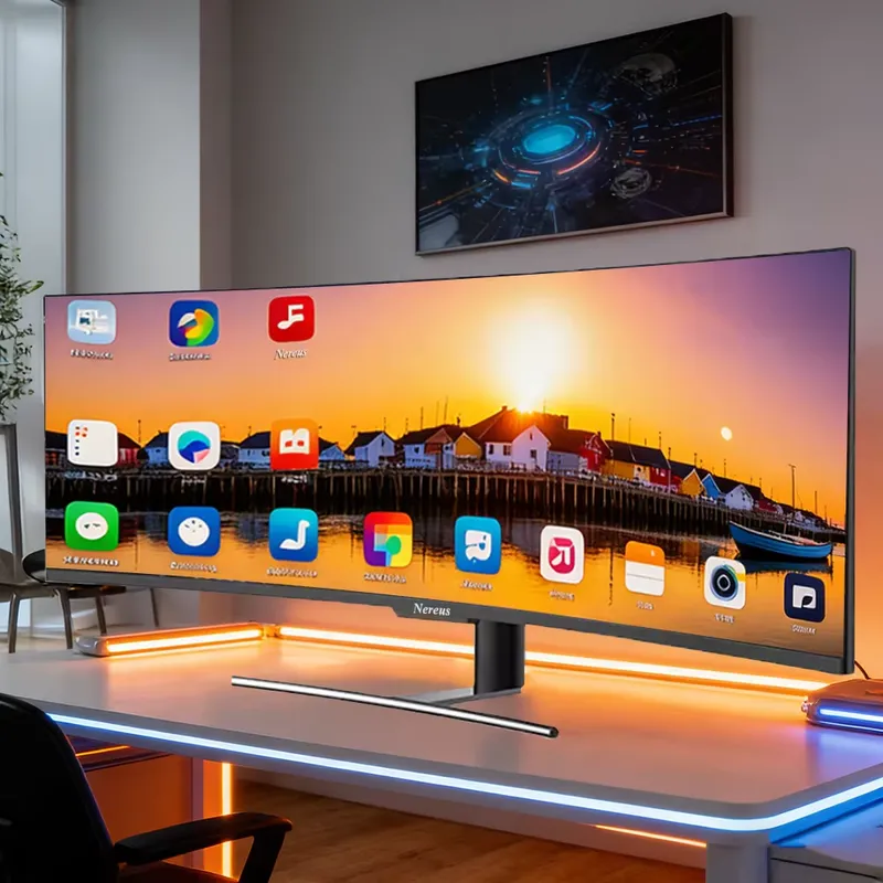 Monitor Lengkung FY 4K 240Hz L - Gaming Monitor Curved ulasan dan harga