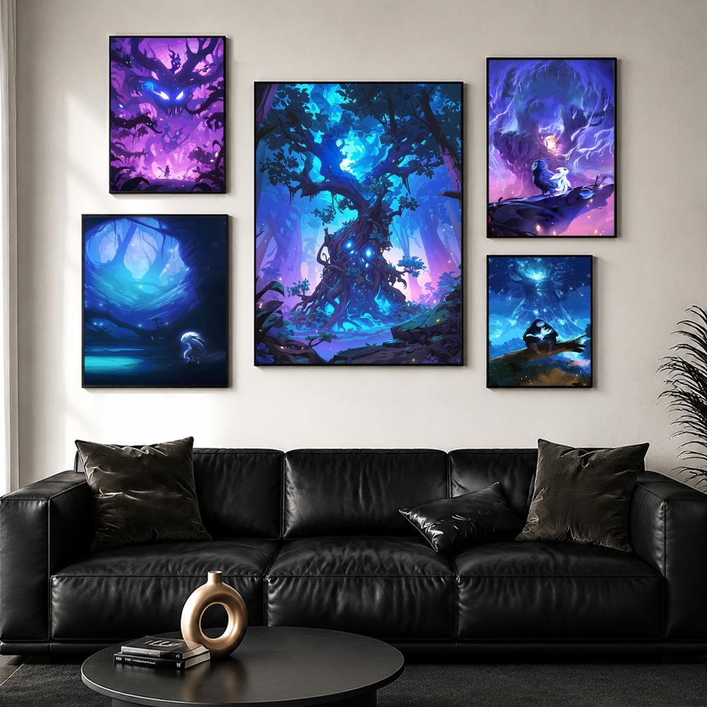 Dekorasi Dinding Poster O-Ori  - Esports Gaming Lounge ulasan dan harga