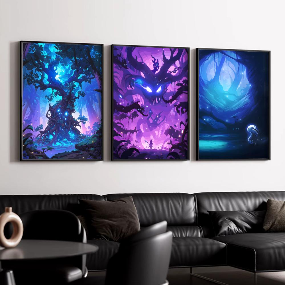 Dekorasi Dinding Poster O-Ori  - Esports Gaming Lounge ulasan dan harga