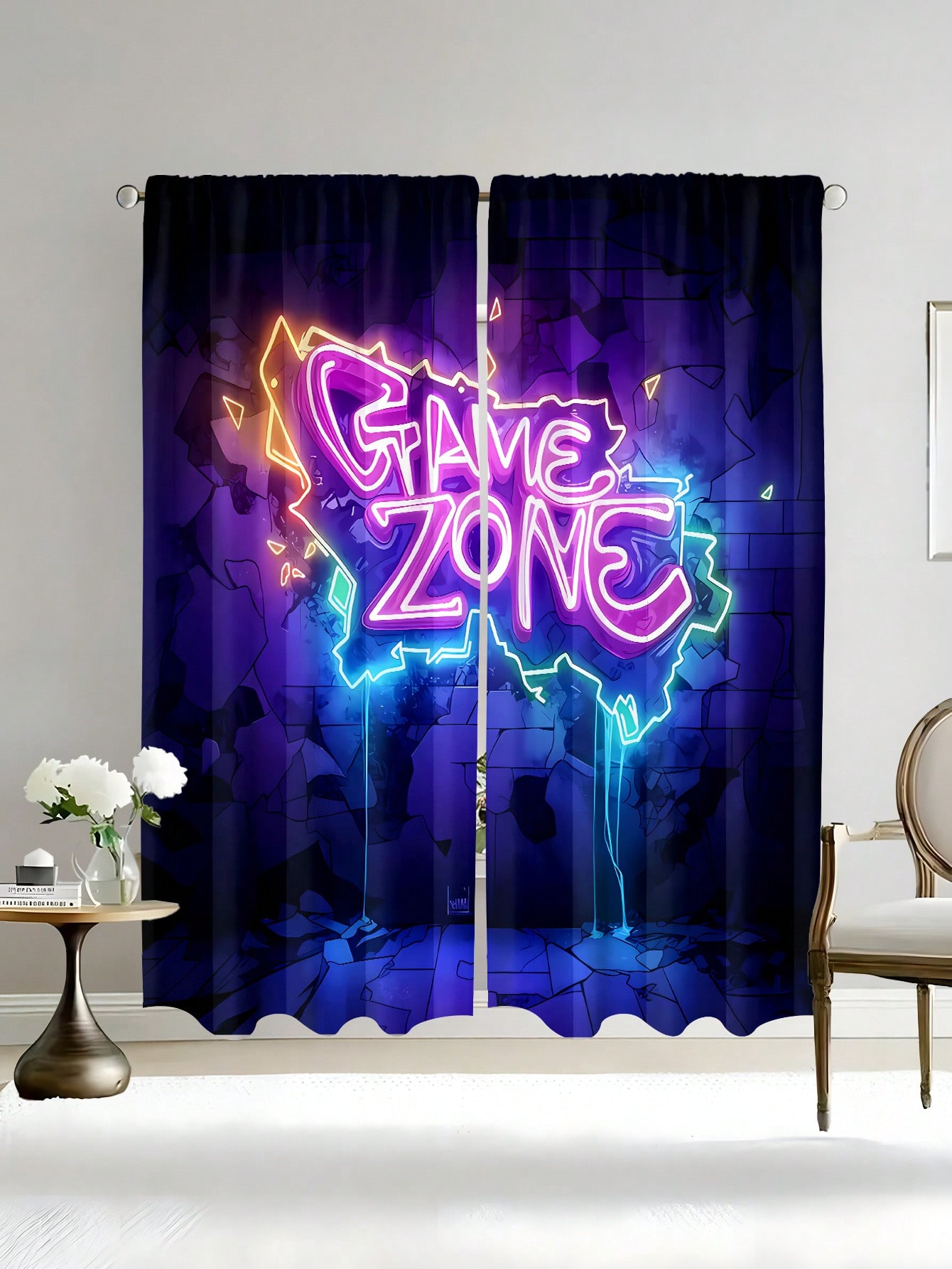 Tirai Neon Game Zone, Tirai Bl - Esports Gaming Youtube ulasan dan harga