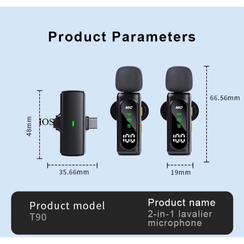 Mikrofon Lavalier Nirkabel Min - Video Gaming & Esports Usd Acc ulasan dan harga