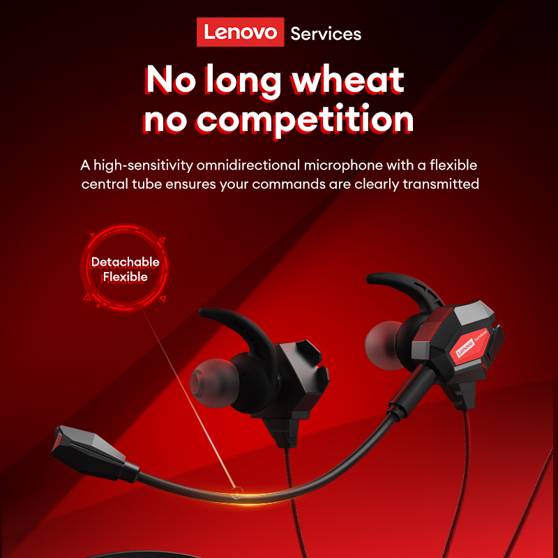 Lenovo Y109 Headset Gaming Ber - Esports Gaming Phone ulasan dan harga