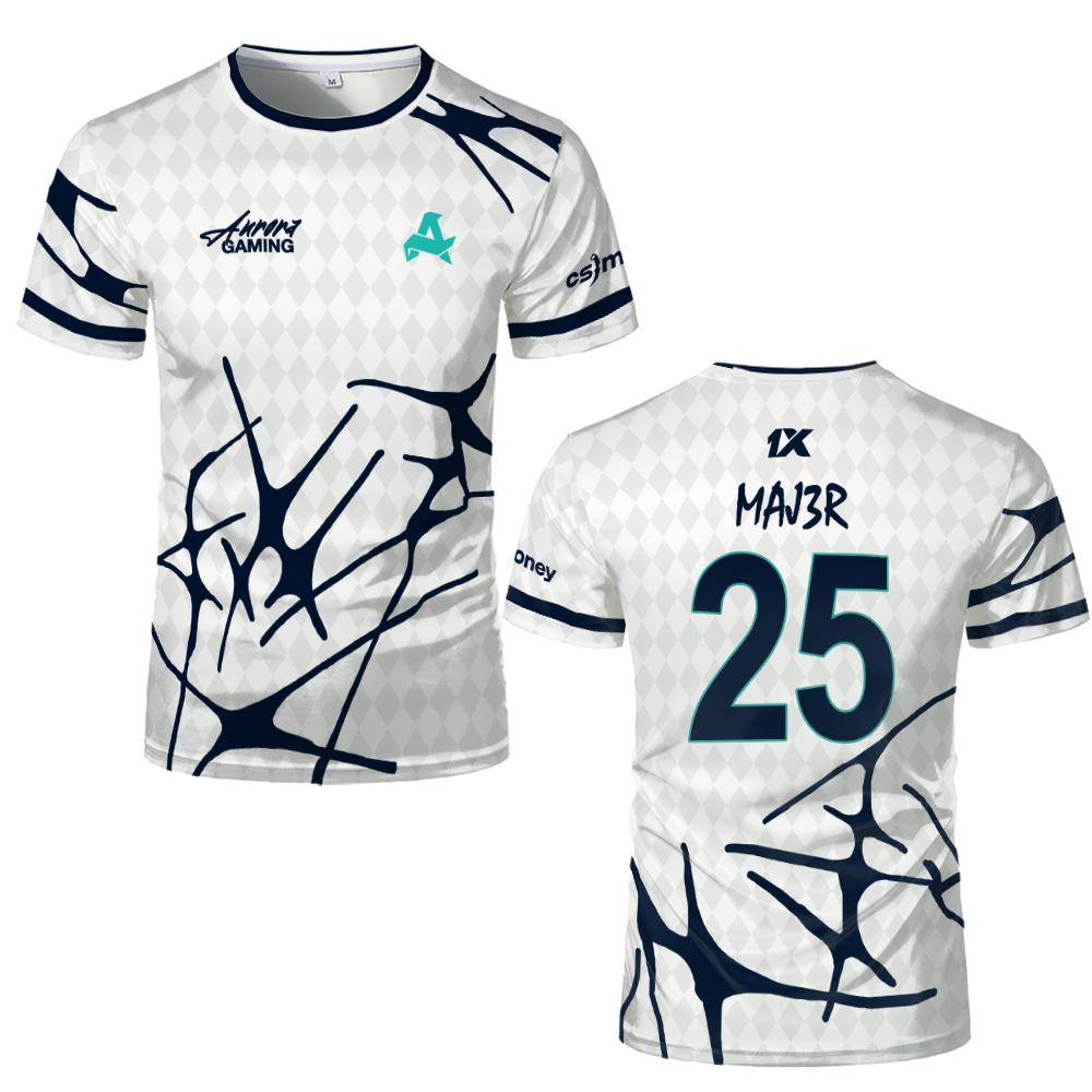 Kaos Jersey Tim Esports Aurora - Esports Gaming T Shirt ulasan dan harga