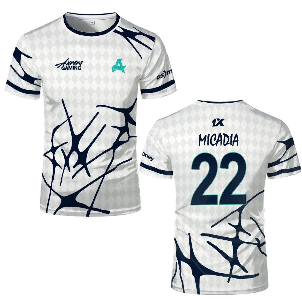 Kaos Jersey Tim Esports Aurora - Esports Gaming T Shirt ulasan dan harga