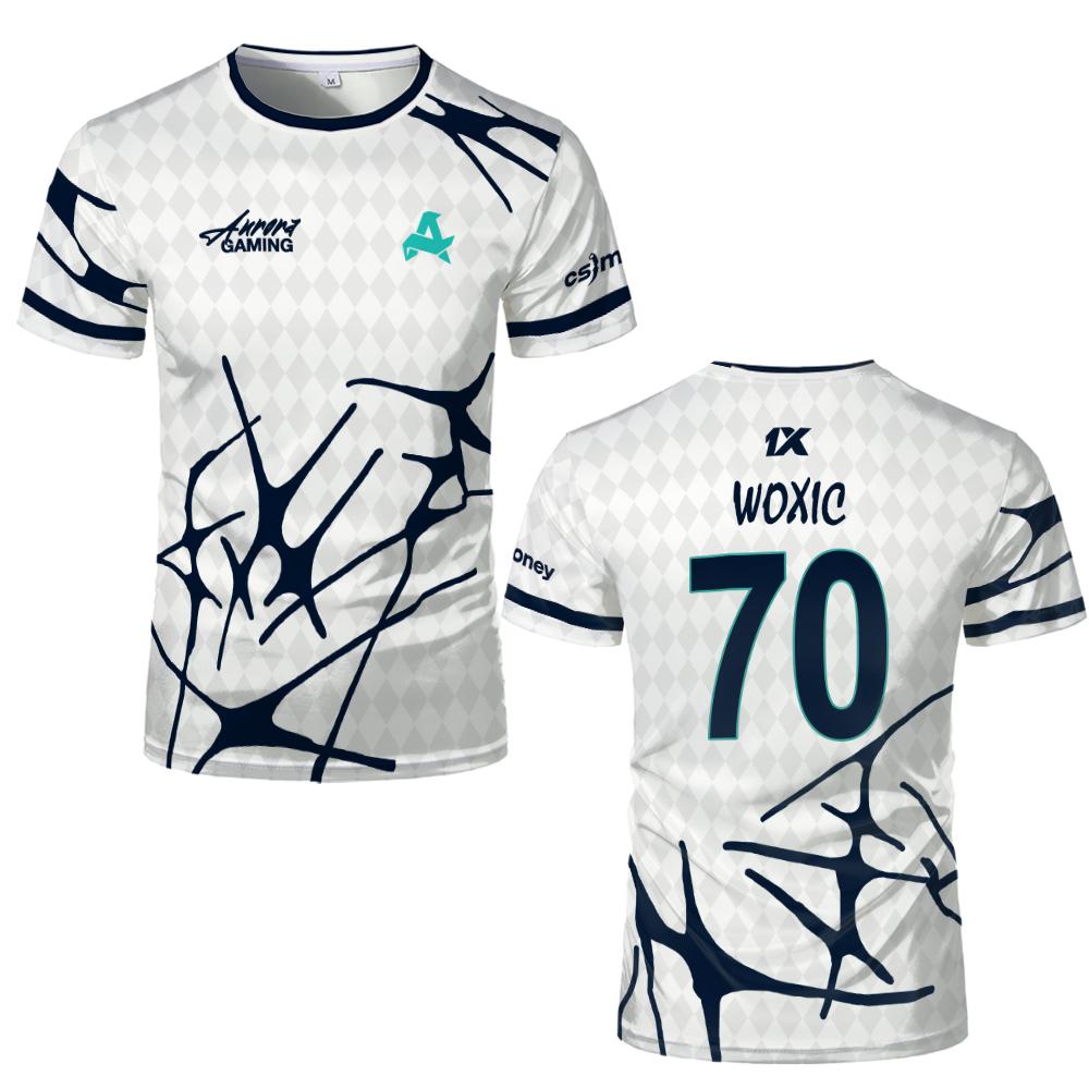 Kaos Jersey Tim Esports Aurora - Esports Gaming T Shirt ulasan dan harga