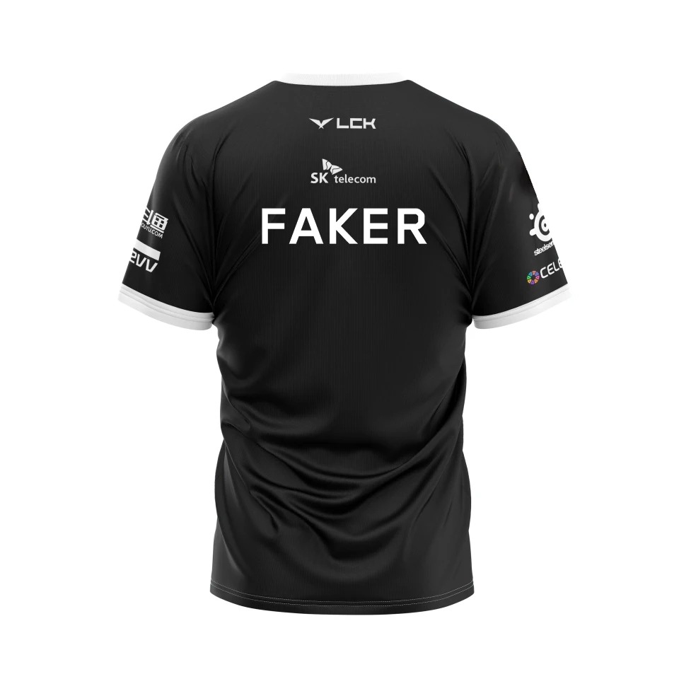 Kaos Tim League of Legends Skt - Esports Gaming T Shirt ulasan dan harga