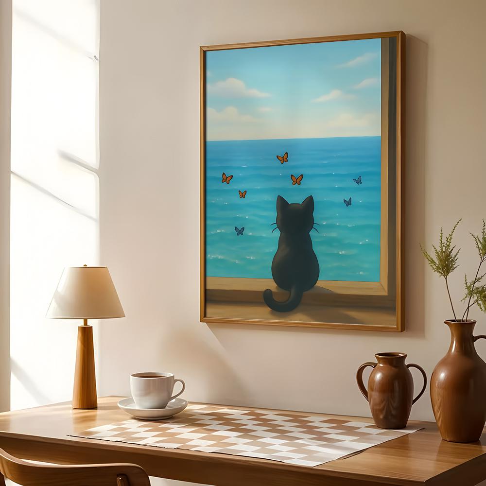Poster Kucing di Pantai Seni D - Esports Gaming Lounge ulasan dan harga