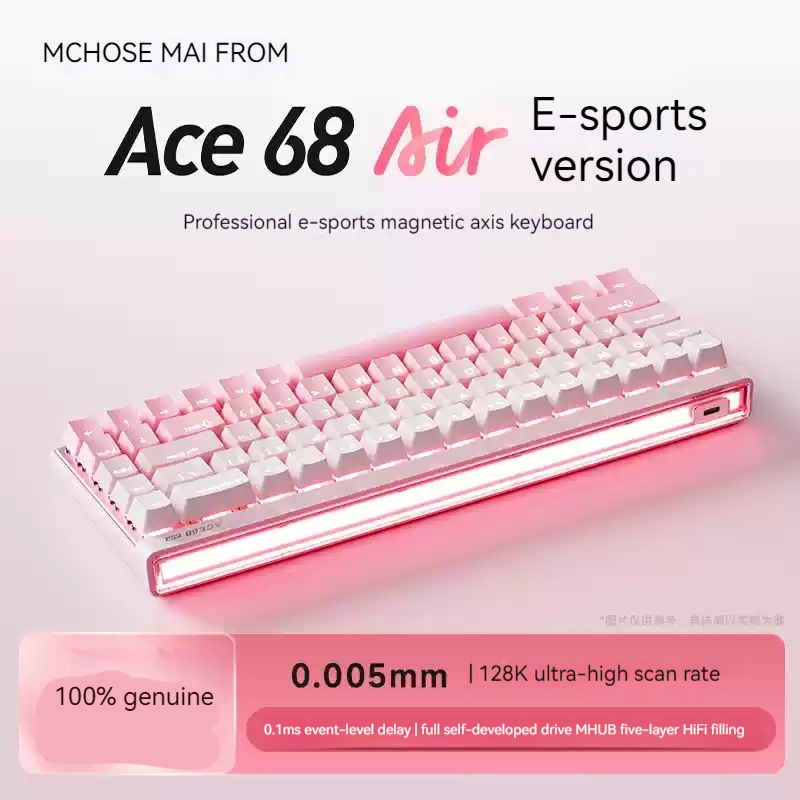 Keyboard Mekanik Mchose Ace68  - Esports In Gaming ulasan dan harga