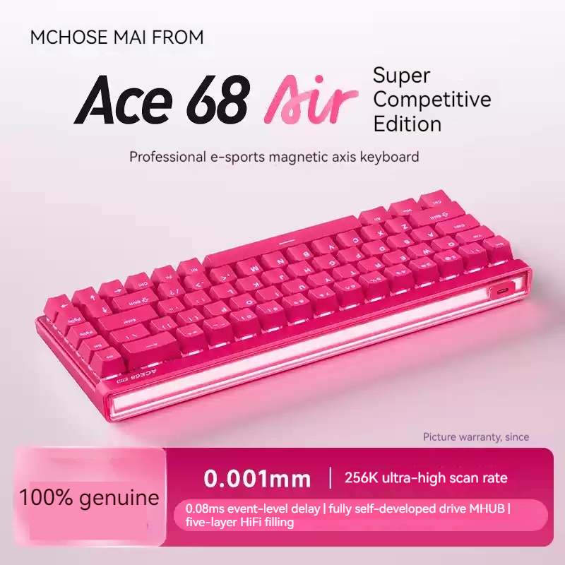 Keyboard Mekanik Mchose Ace68  - Esports In Gaming ulasan dan harga