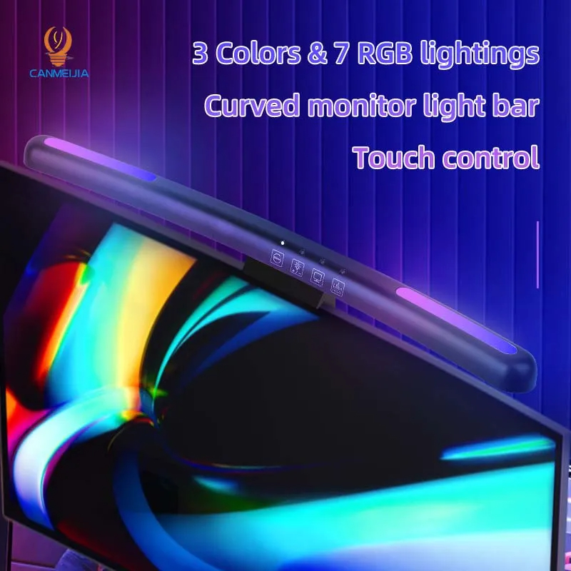 Lampu gantung LED, lampu Monit - Gaming Monitor Curved ulasan dan harga