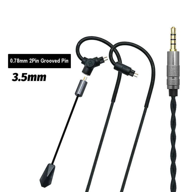Kabel Earphone Gaming 0.78 QDC - Esports In Gaming ulasan dan harga