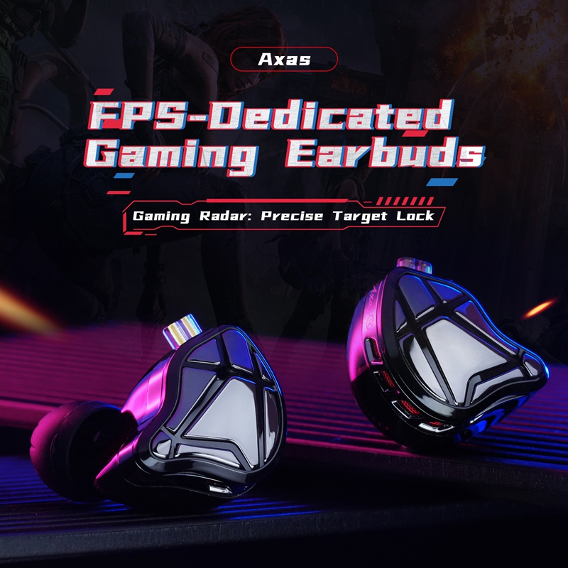    KZ Axas FPS Gaming IEM Hea - Esports Gaming Phone ulasan dan harga